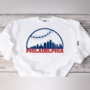 Philadelphia Phillies Skyline Crewneck